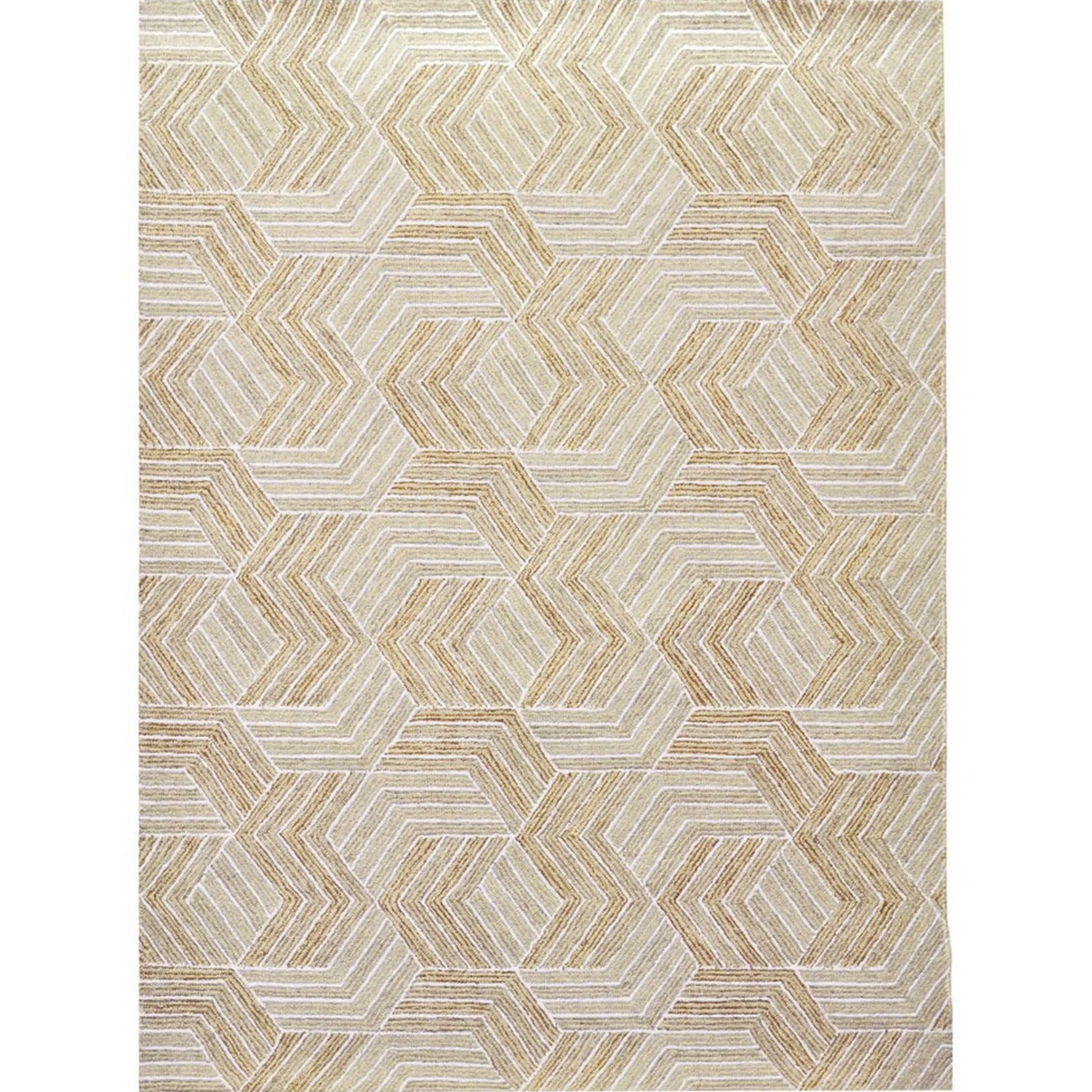 Orbital Hand-Hooked Rug