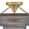 Oudry Ceiling Light - Smoke