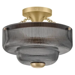 Oudry Ceiling Light - Smoke