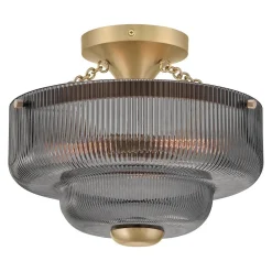 Oudry Ceiling Light - Smoke
