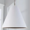Oversized Cone Paper Shade Pendant
