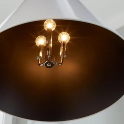 Oversized Cone Paper Shade Pendant
