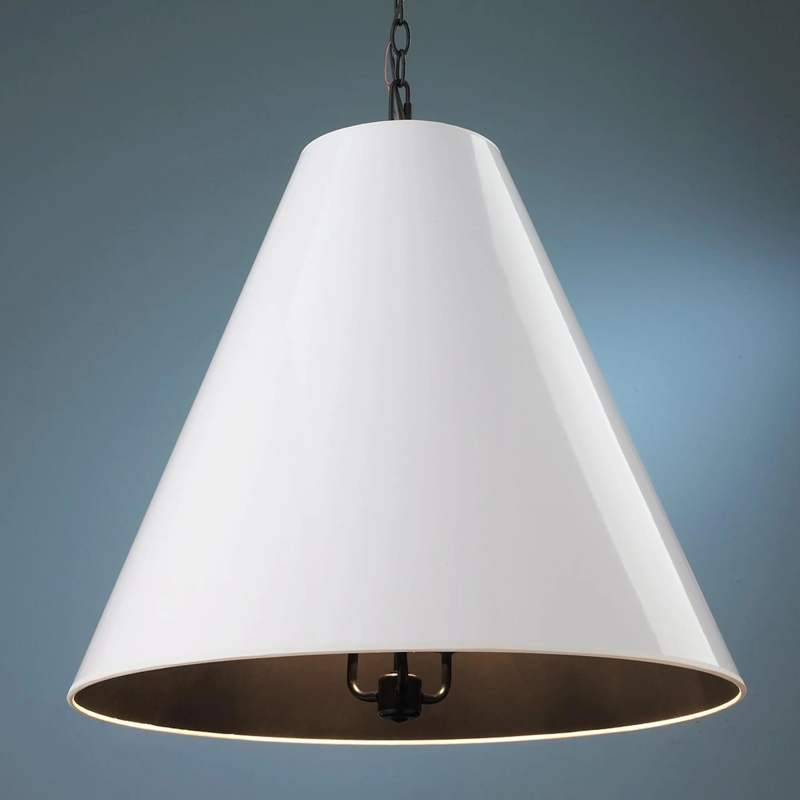 Oversized Cone Paper Shade Pendant