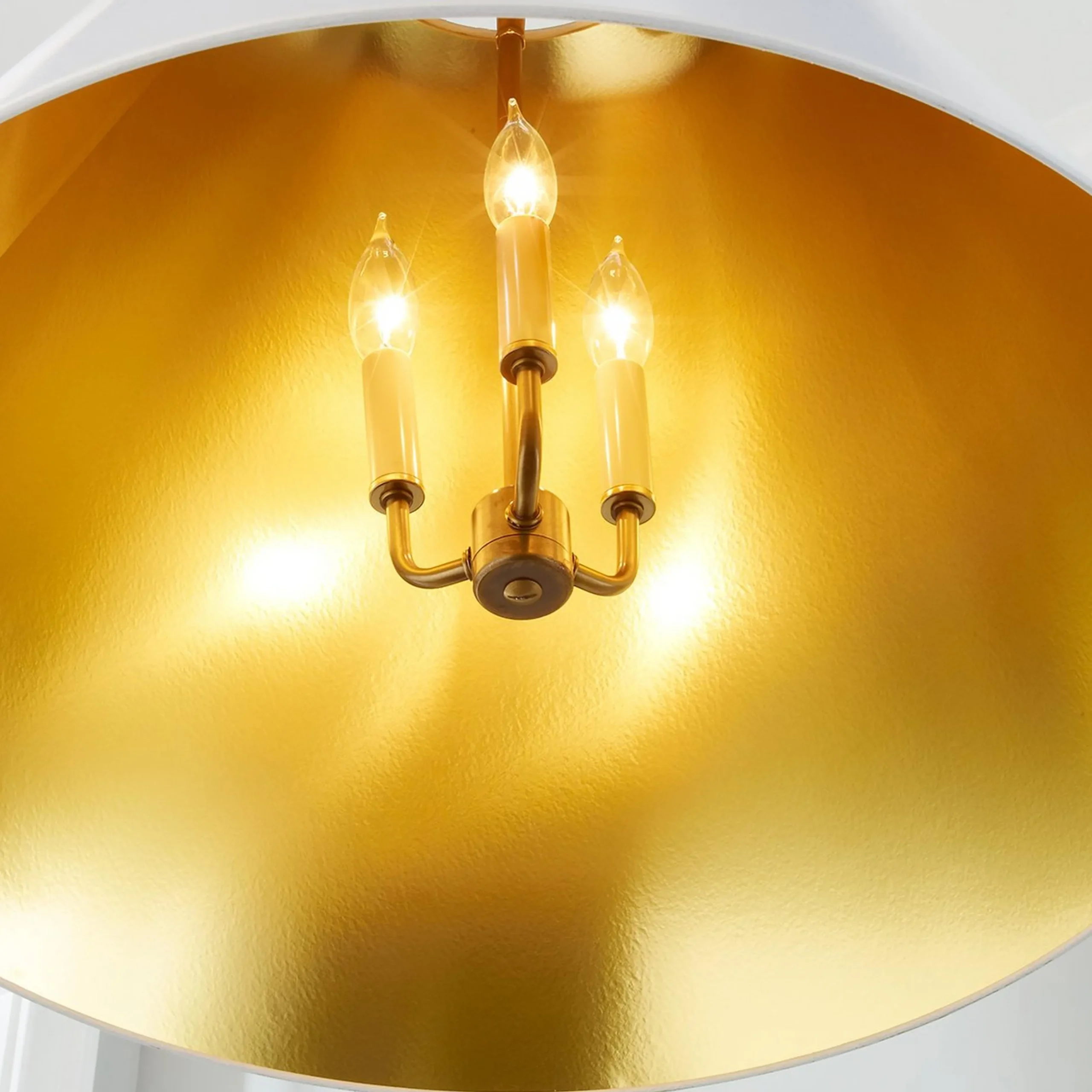 Oversized Cone Paper Shade Pendant