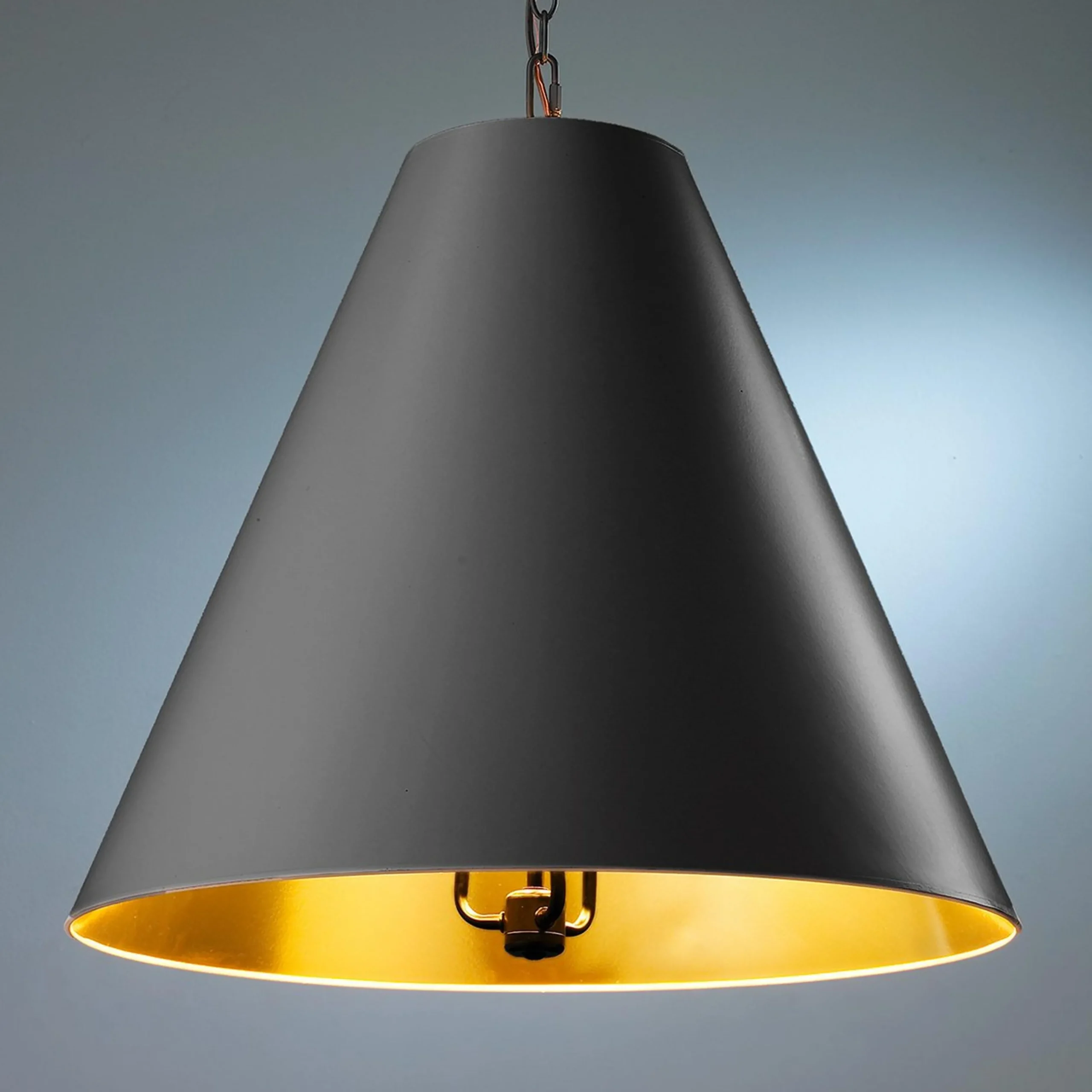 Oversized Cone Paper Shade Pendant