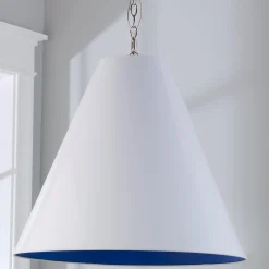 Oversized Cone Paper Shade Pendant