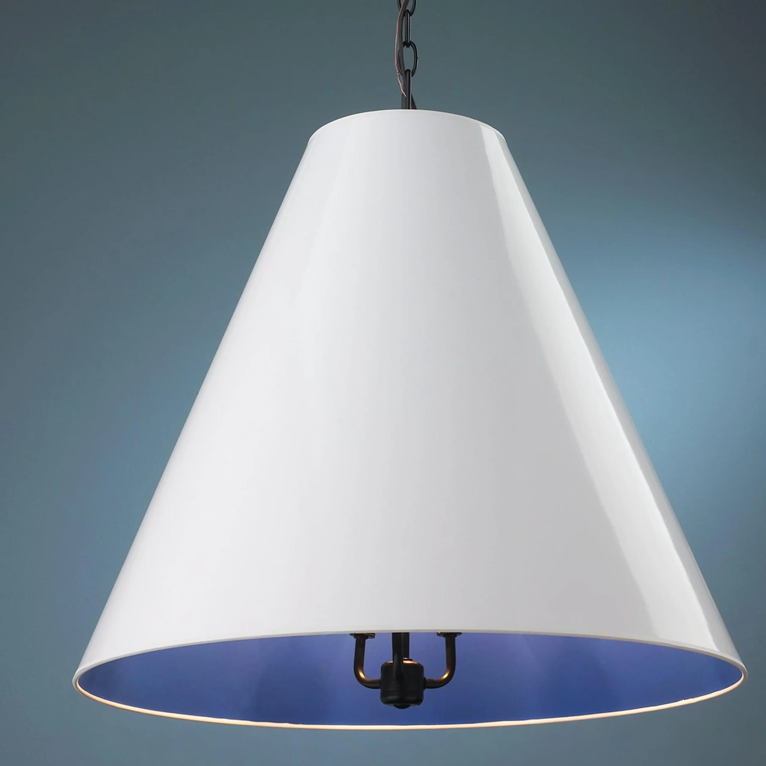 Oversized Cone Paper Shade Pendant