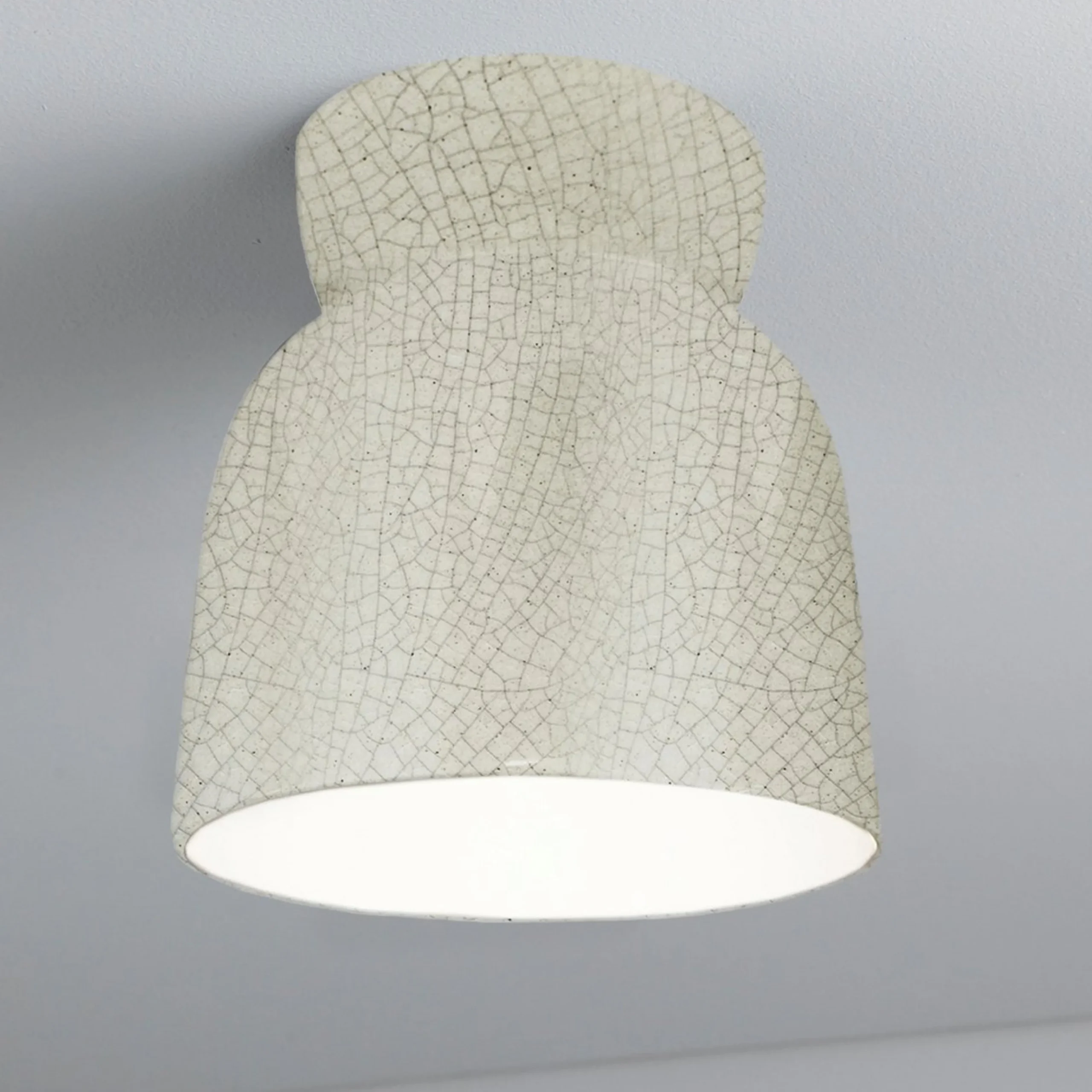 Pandora Ceramic Ceiling Light - Crackle