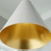 Paper Cone Pendant