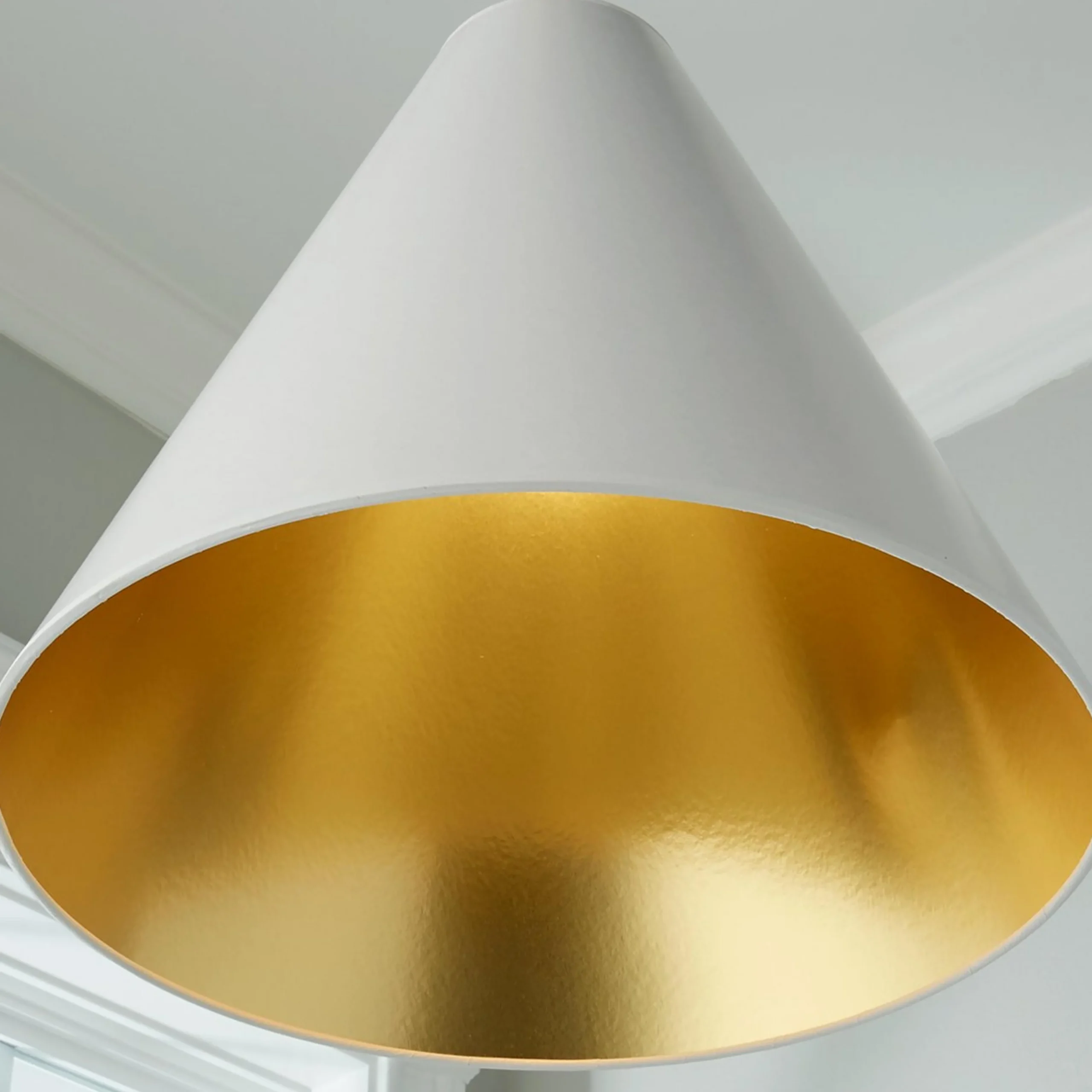 Paper Cone Pendant