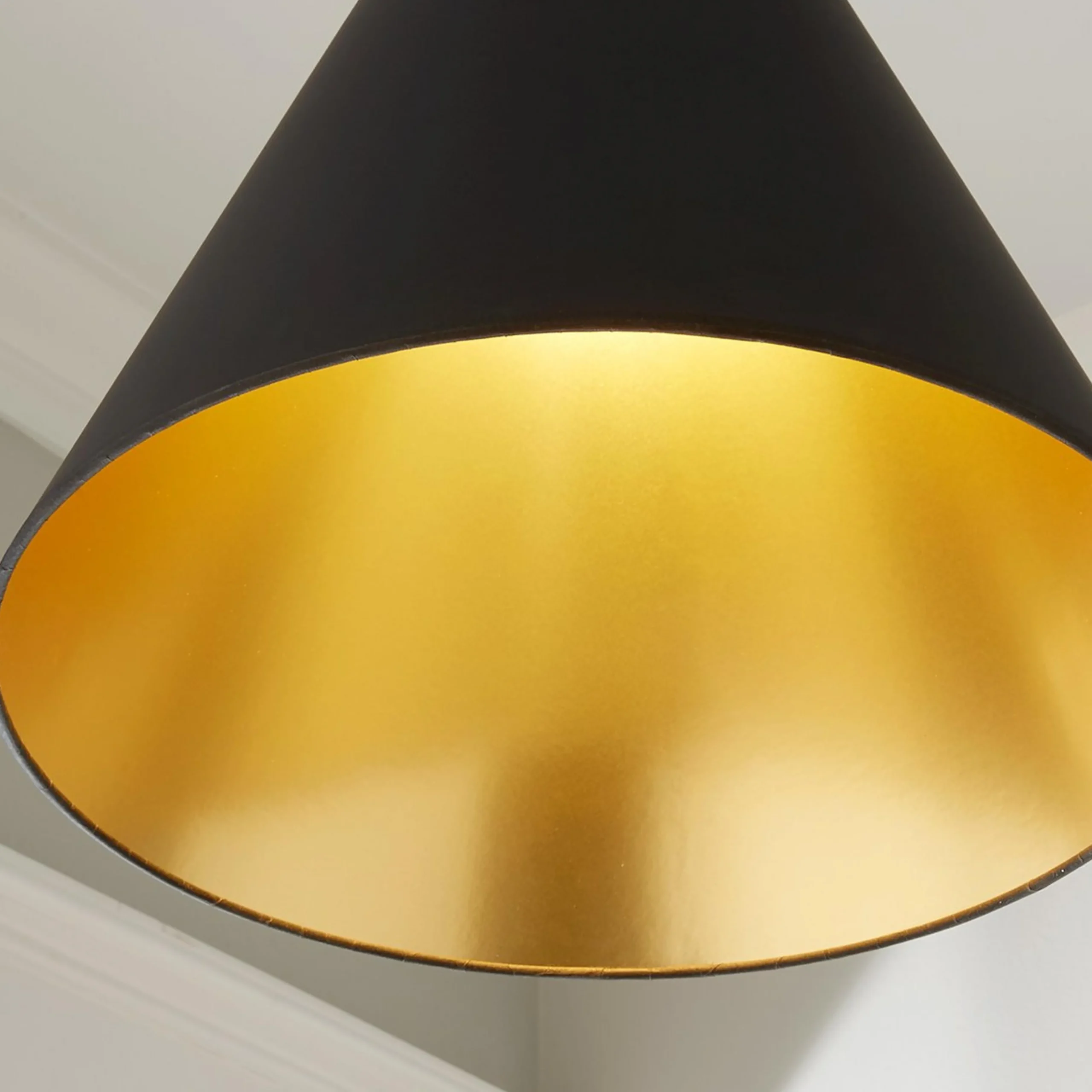 Paper Cone Pendant