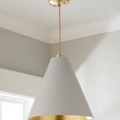 Paper Cone Pendant
