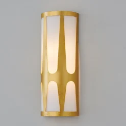 Patterned Abelia Sconce
