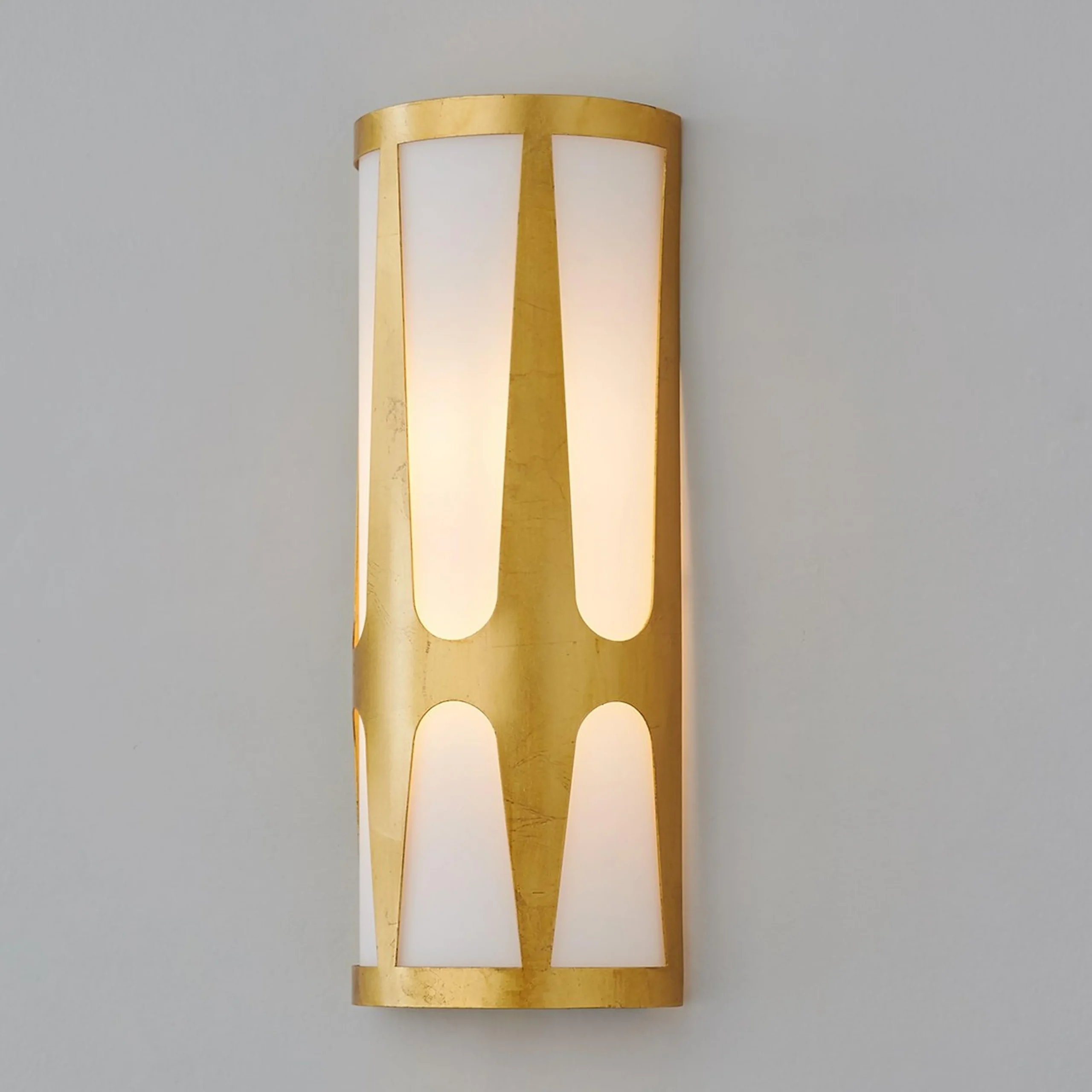 Patterned Abelia Sconce
