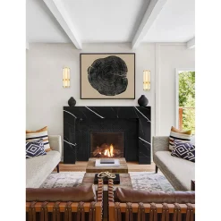 Patterned Abelia Sconce