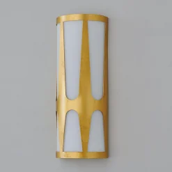 Patterned Abelia Sconce