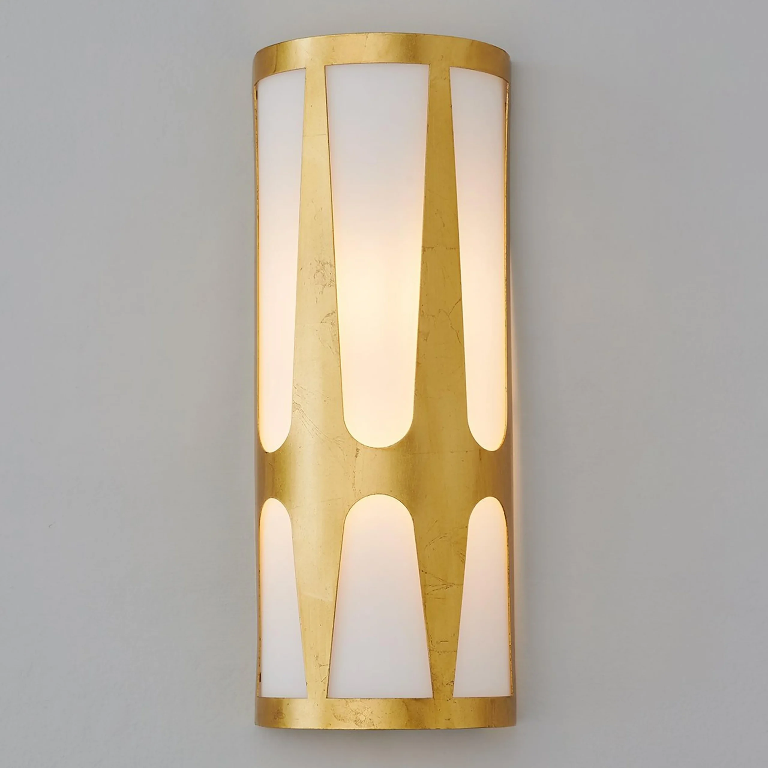 Patterned Abelia Sconce