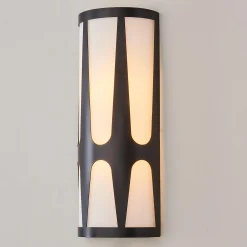 Patterned Abelia Sconce