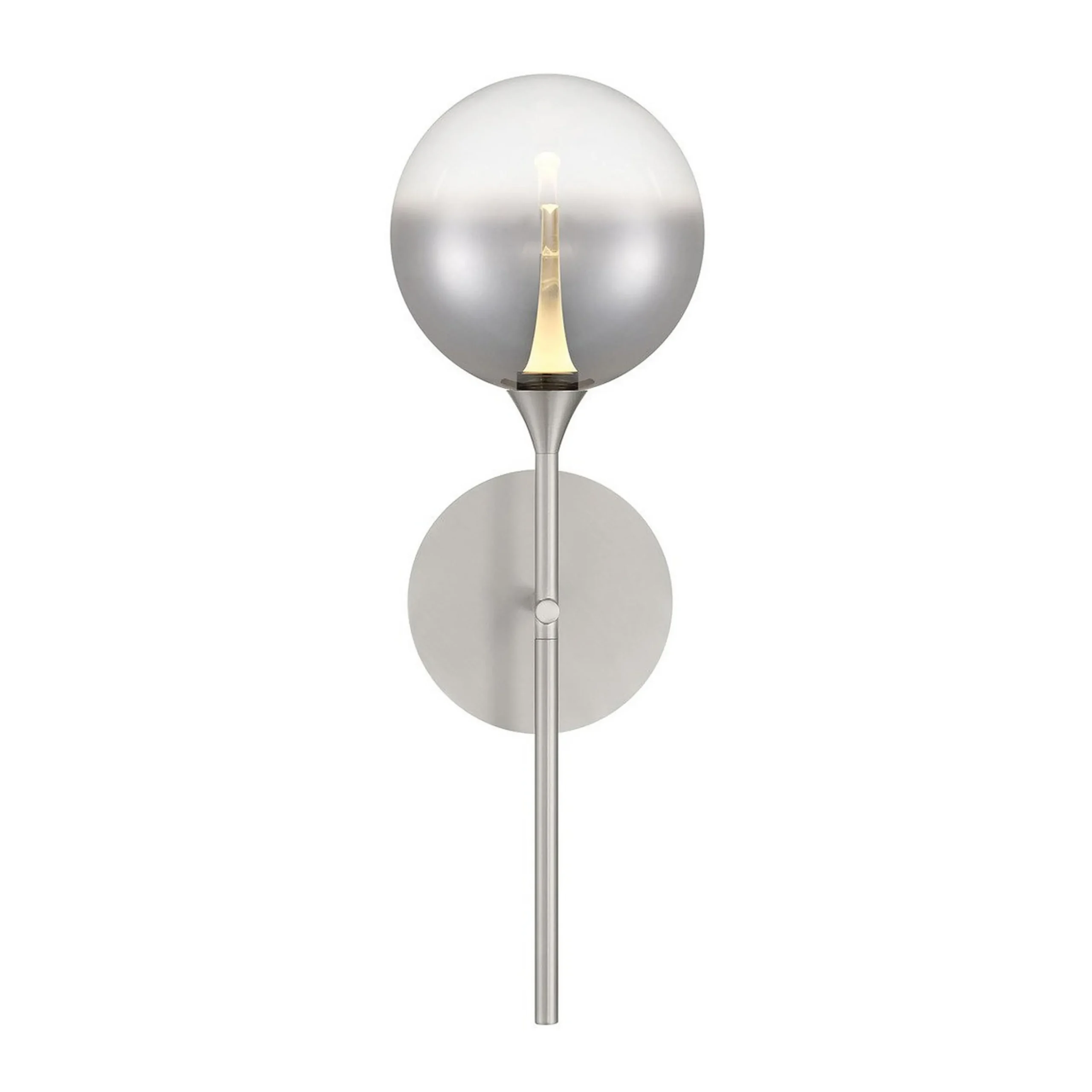 Pavane LED Bath Sconce - Smoke