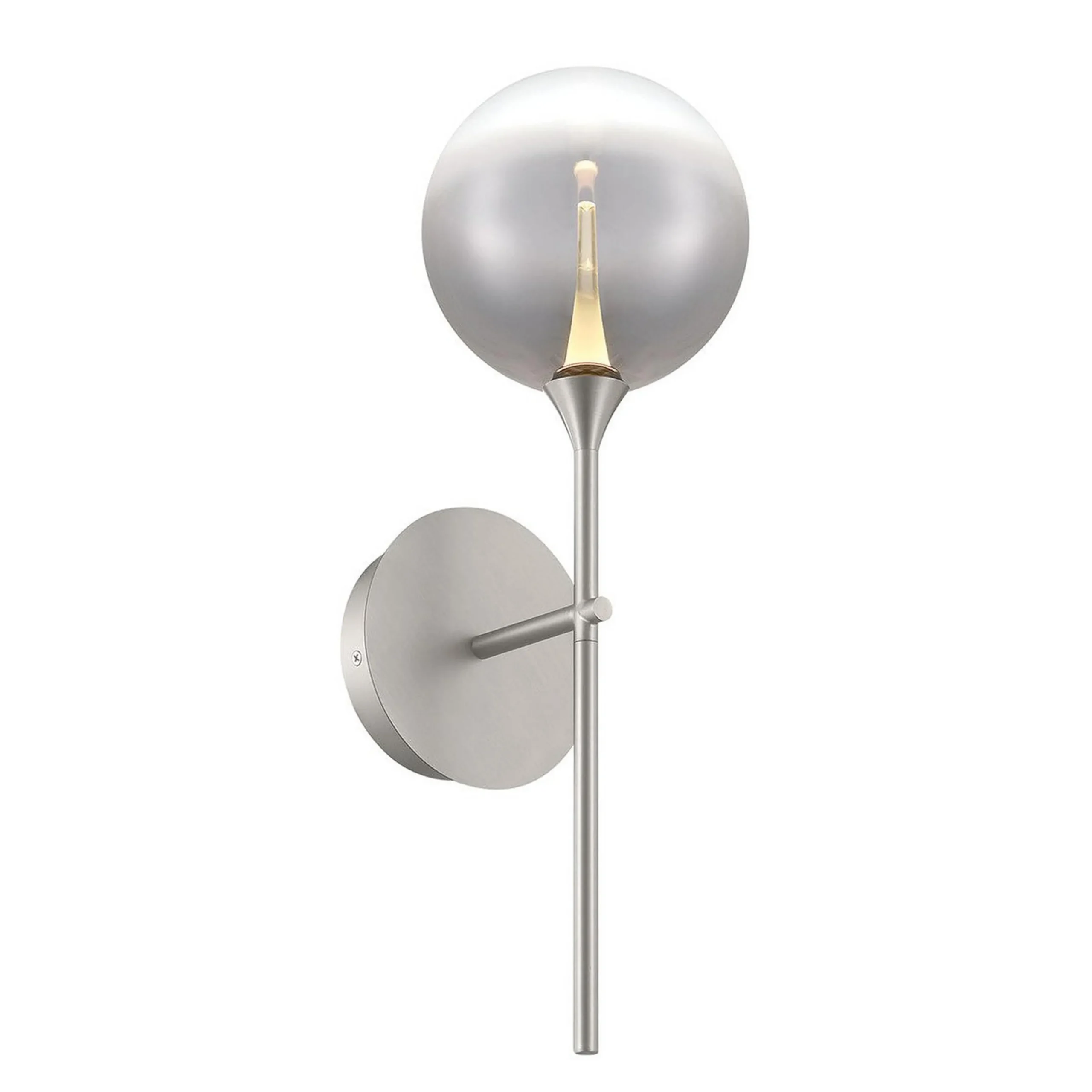 Pavane LED Bath Sconce - Smoke