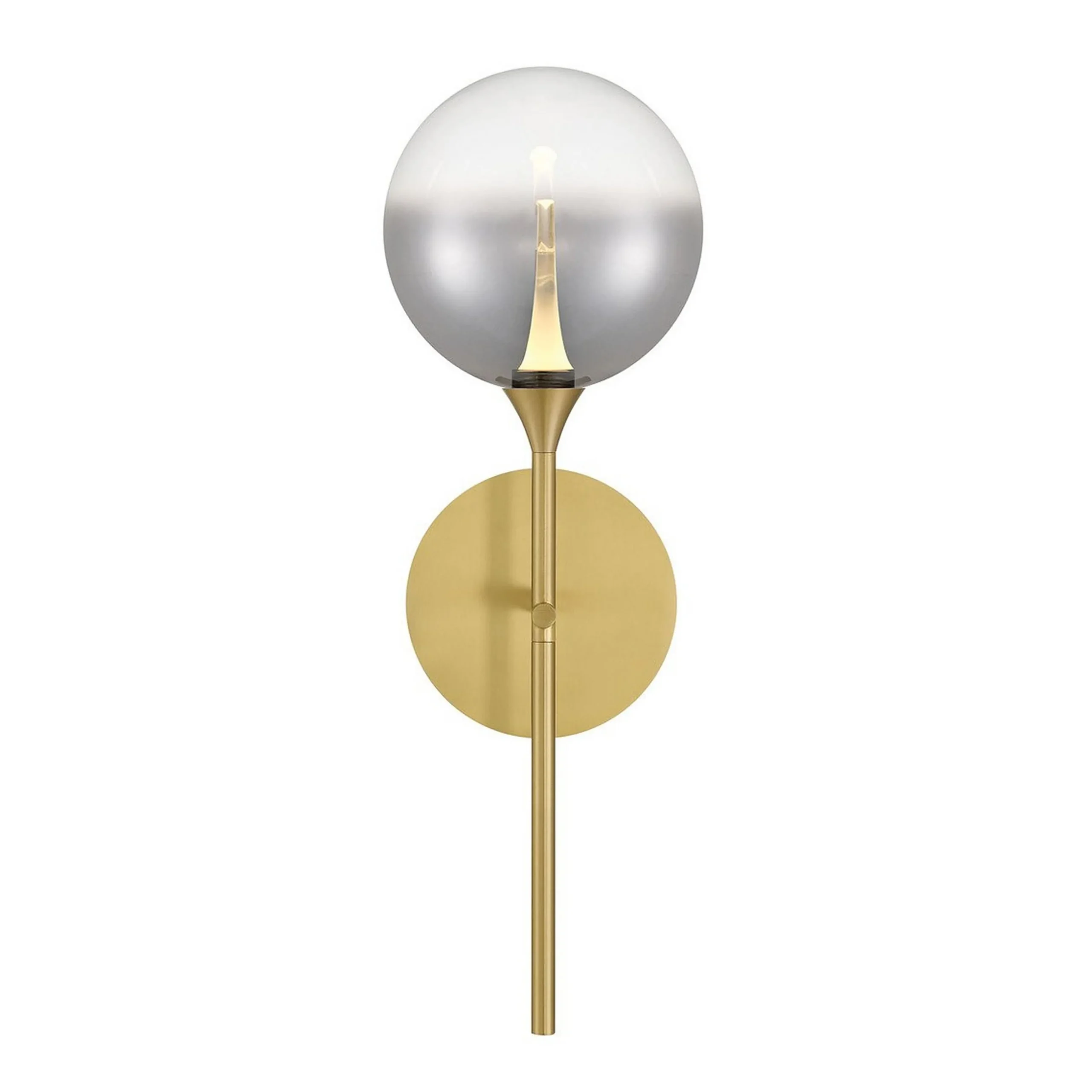 Pavane LED Bath Sconce - Smoke