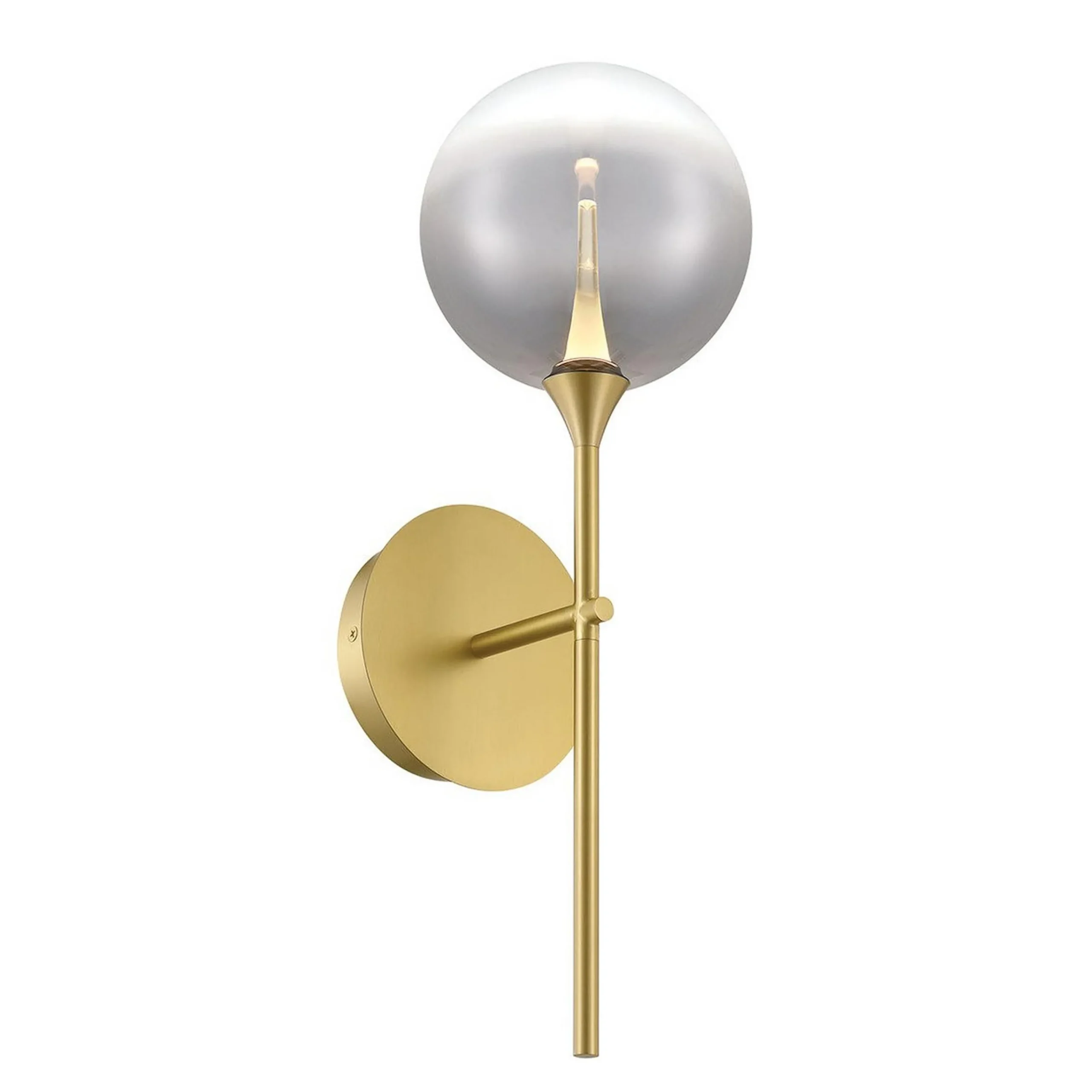 Pavane LED Bath Sconce - Smoke