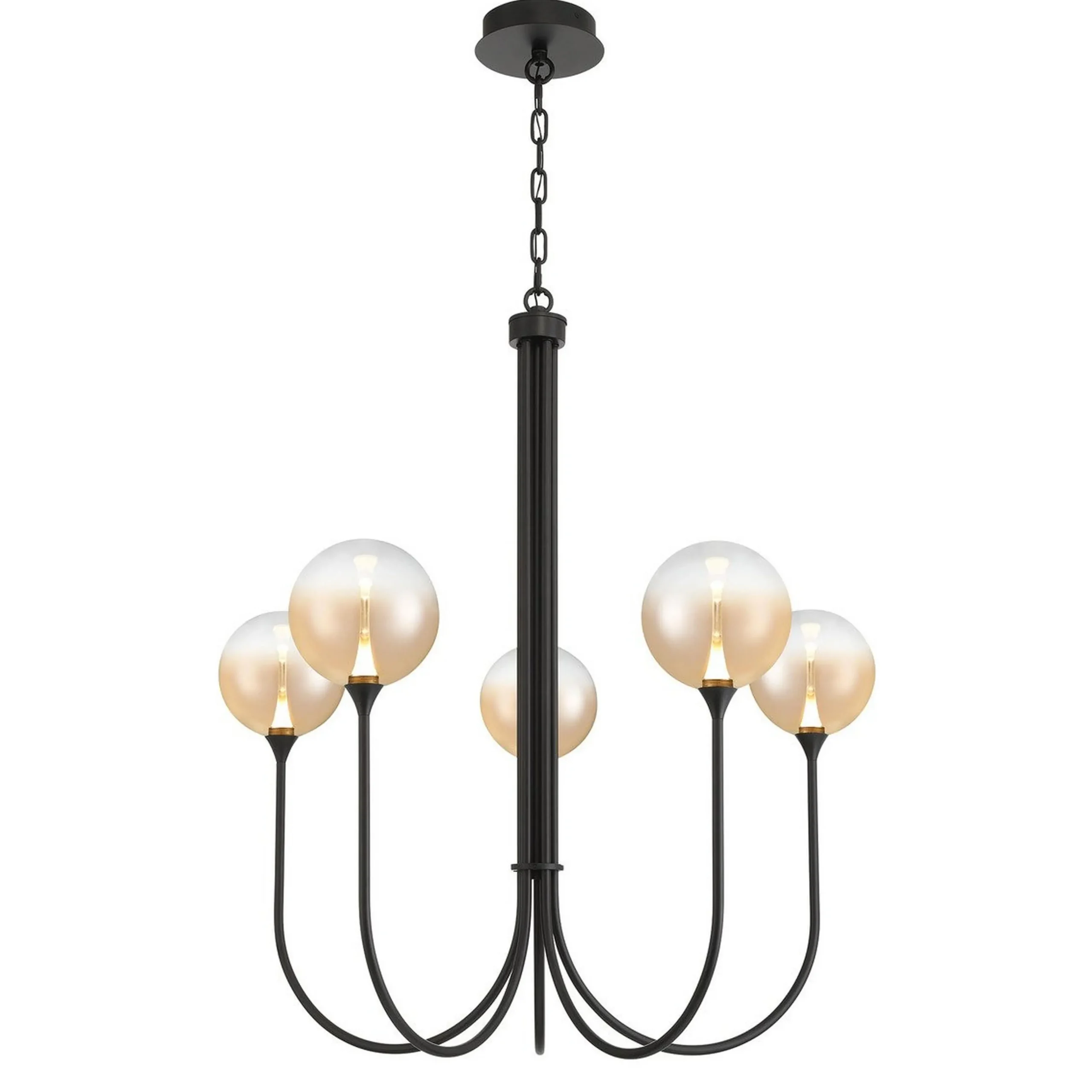 Pavane LED Chandelier - Amber