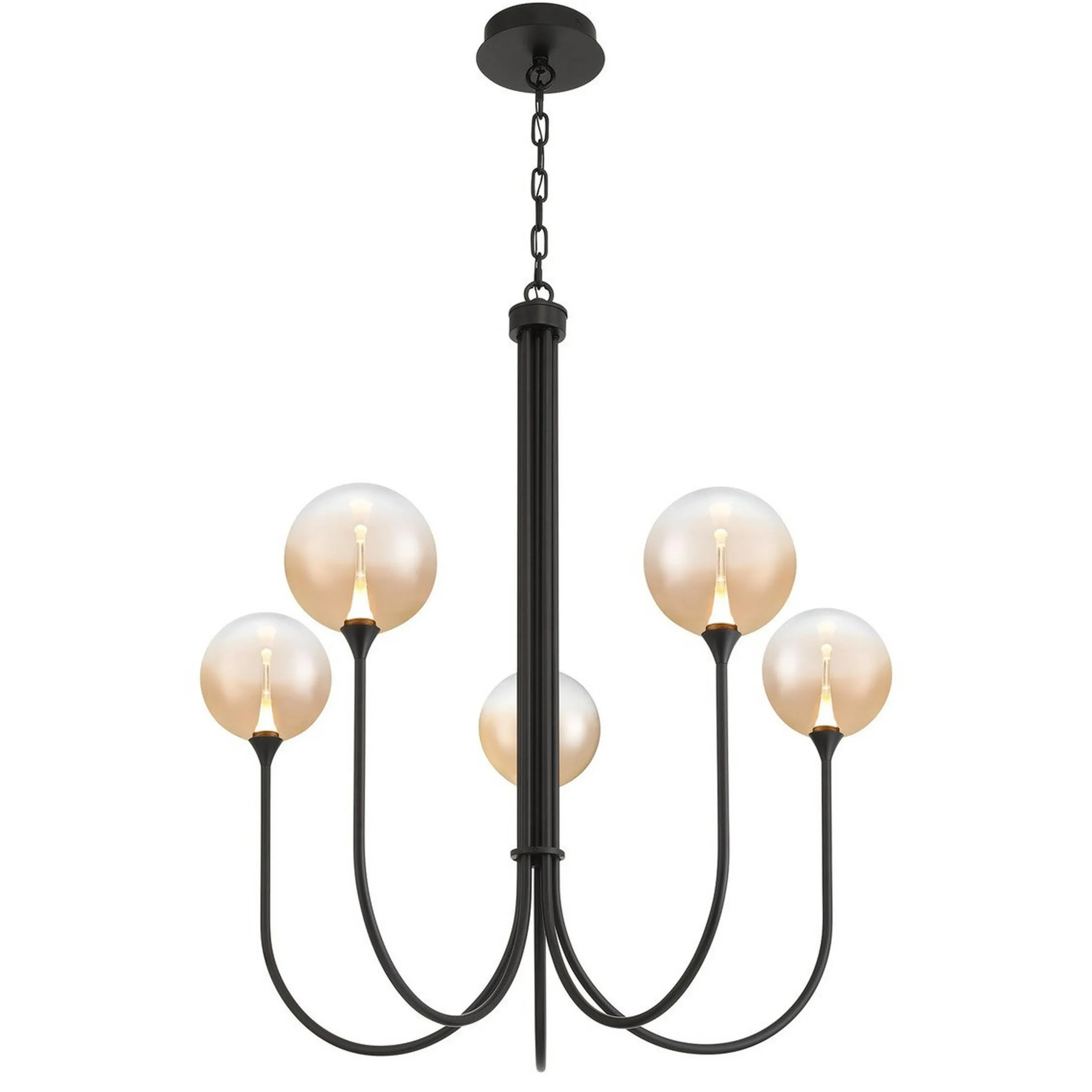 Pavane LED Chandelier - Amber
