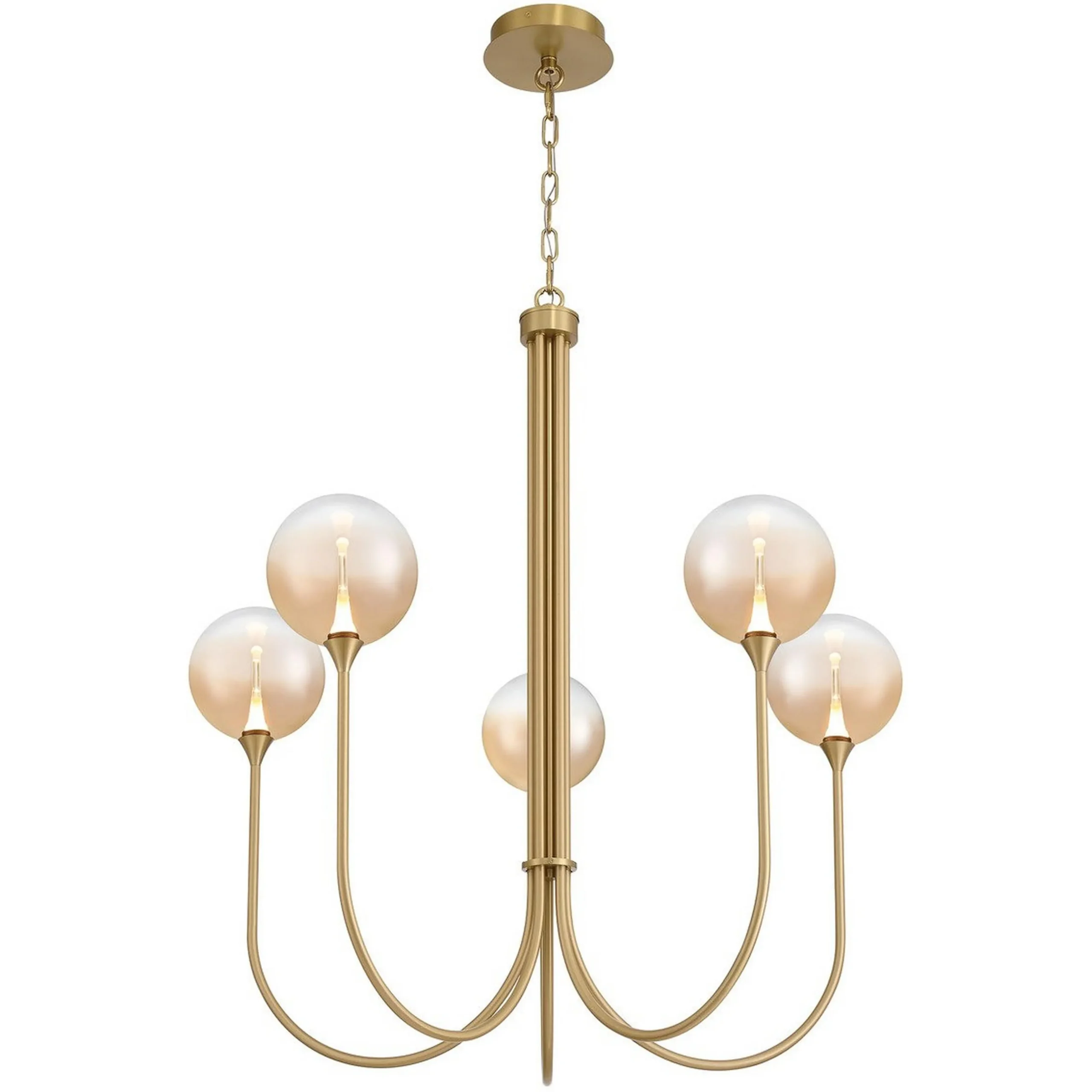 Pavane LED Chandelier - Amber