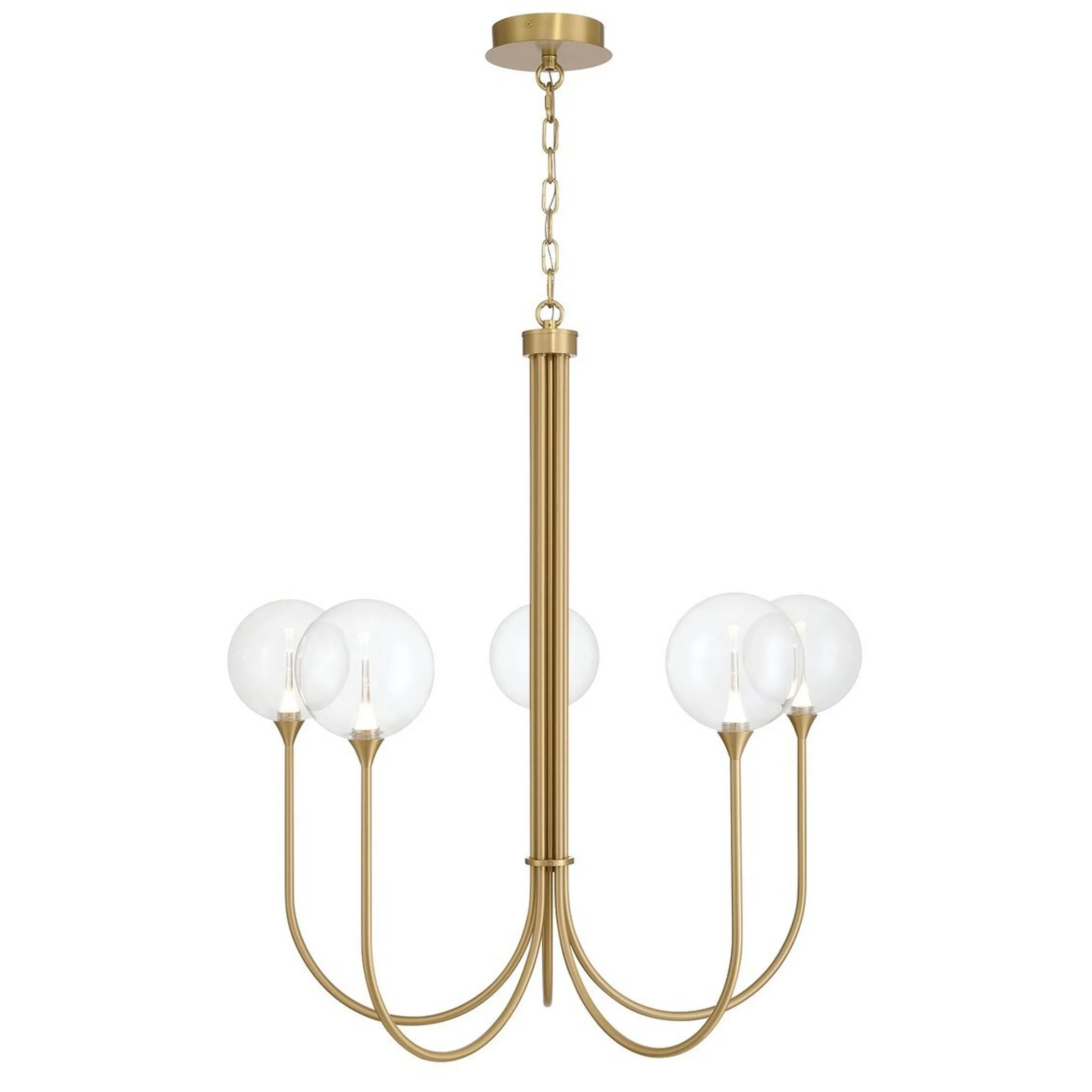Pavane LED Chandelier - Clear