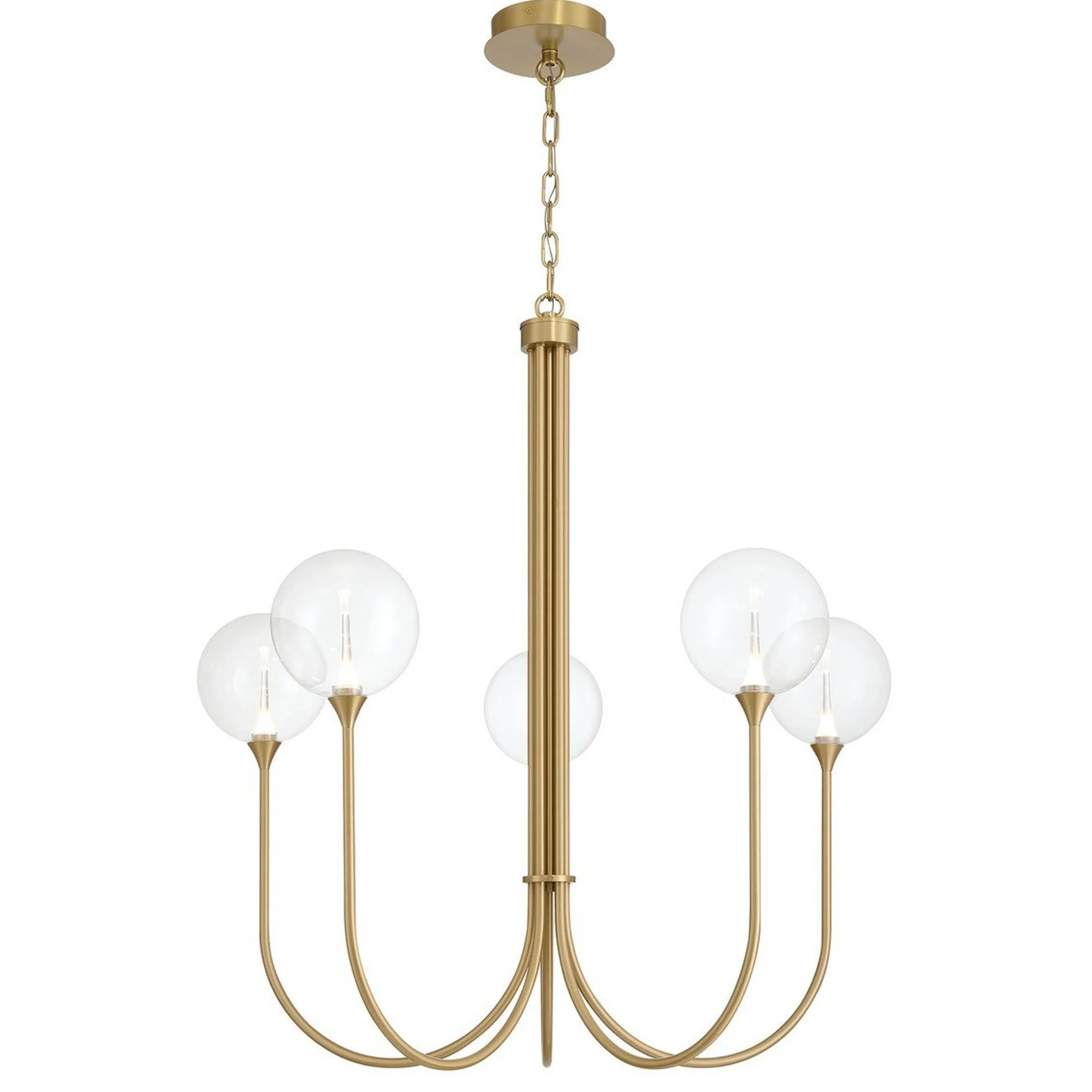 Pavane LED Chandelier - Clear