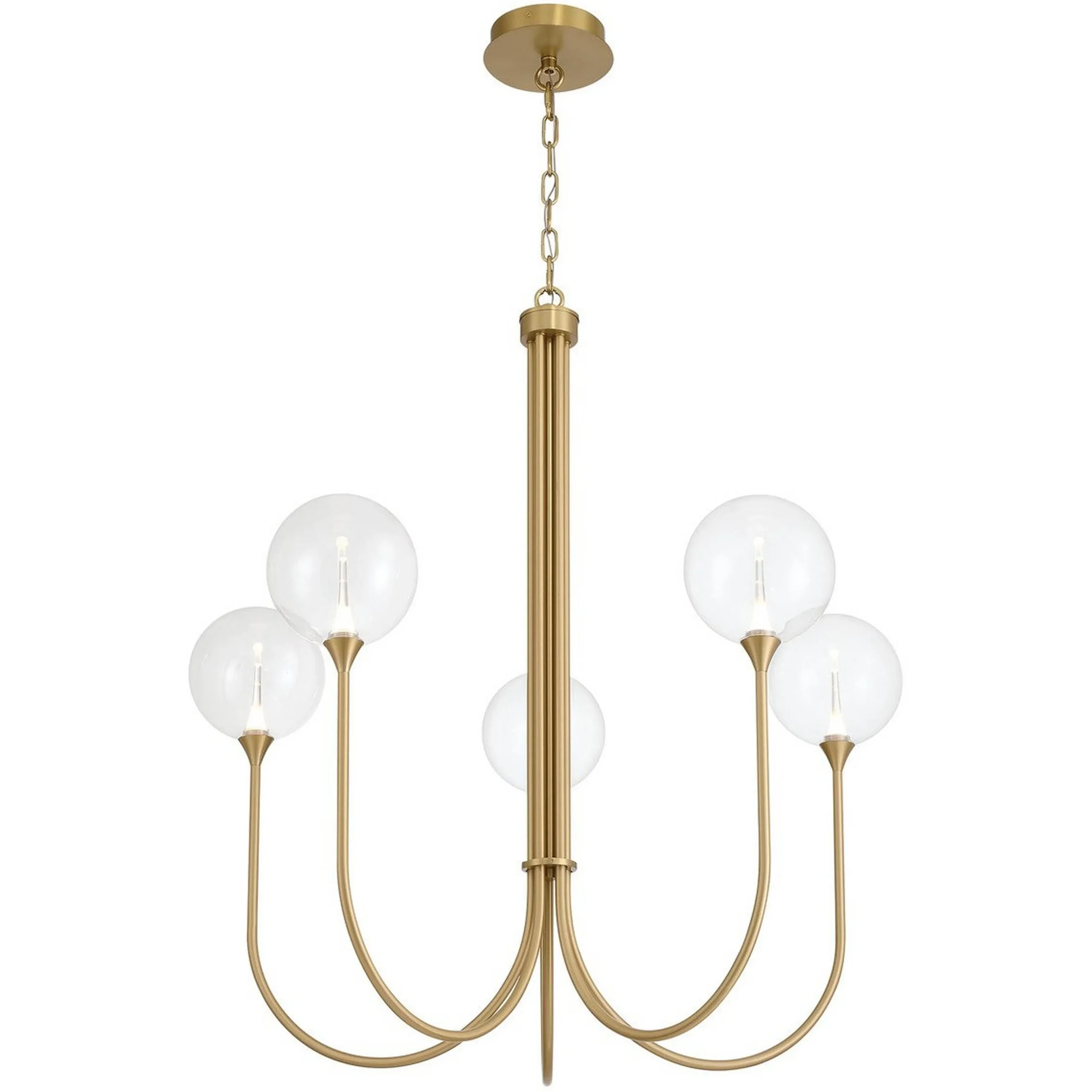 Pavane LED Chandelier - Clear