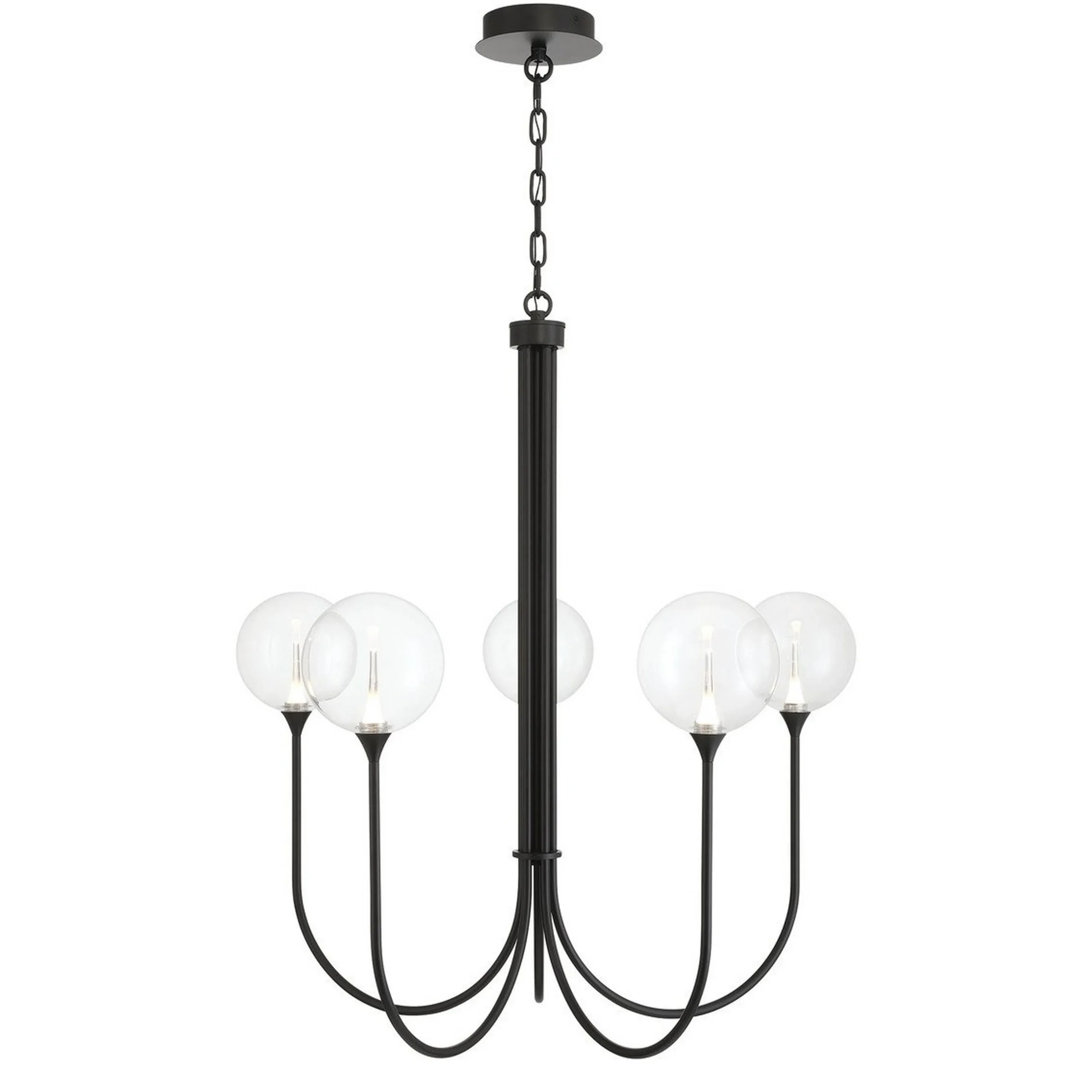Pavane LED Chandelier - Clear