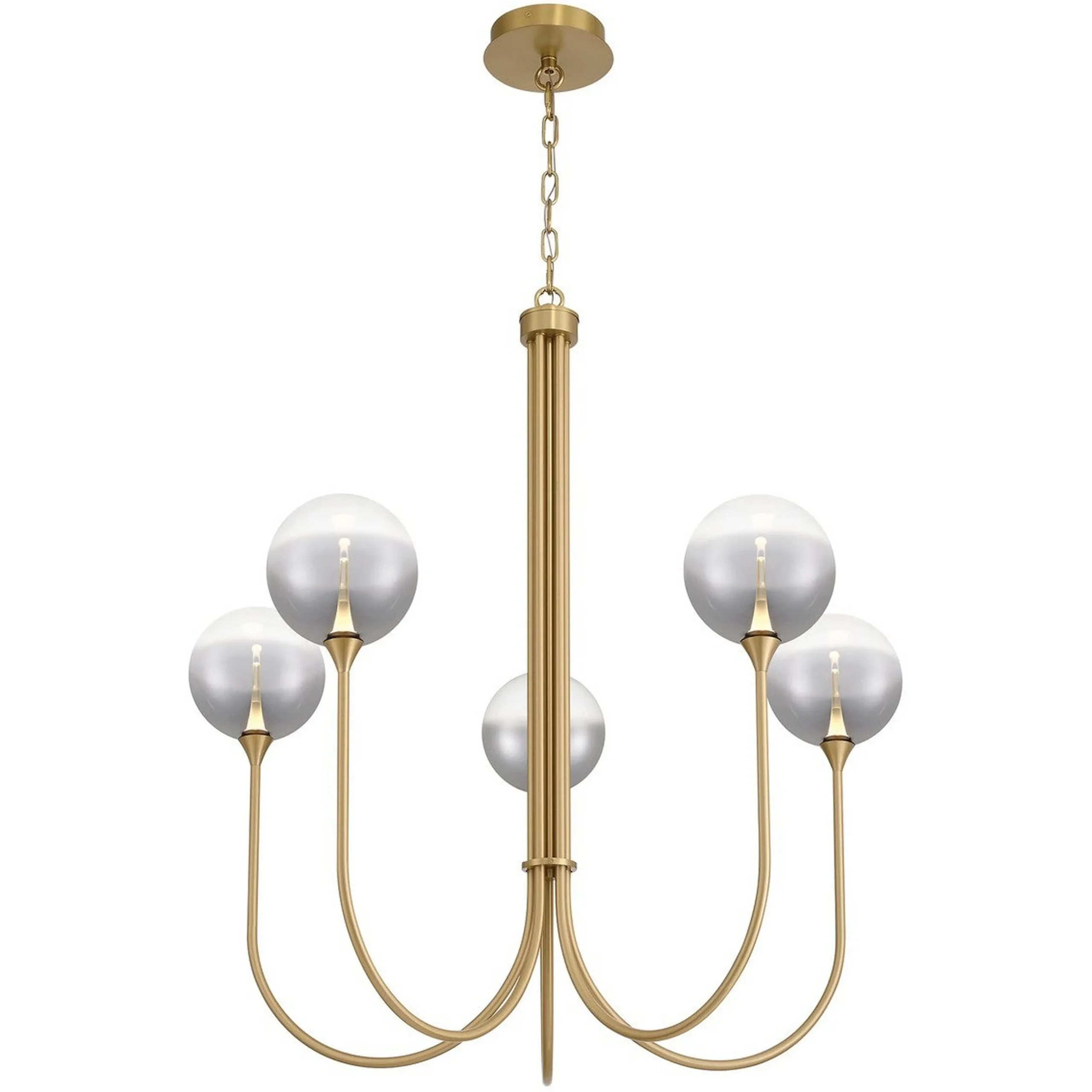 Pavane LED Chandelier - Smoke