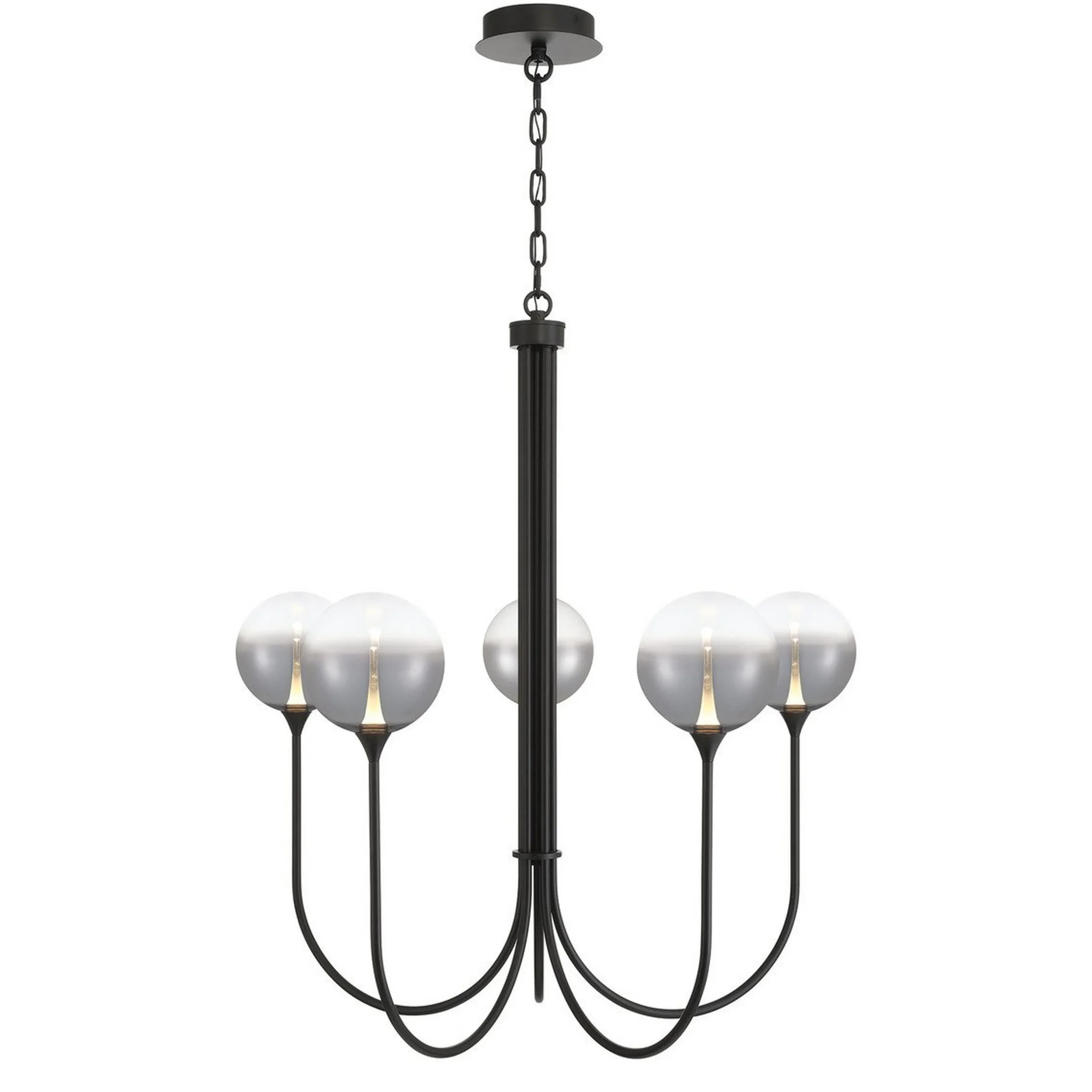 Pavane LED Chandelier - Smoke