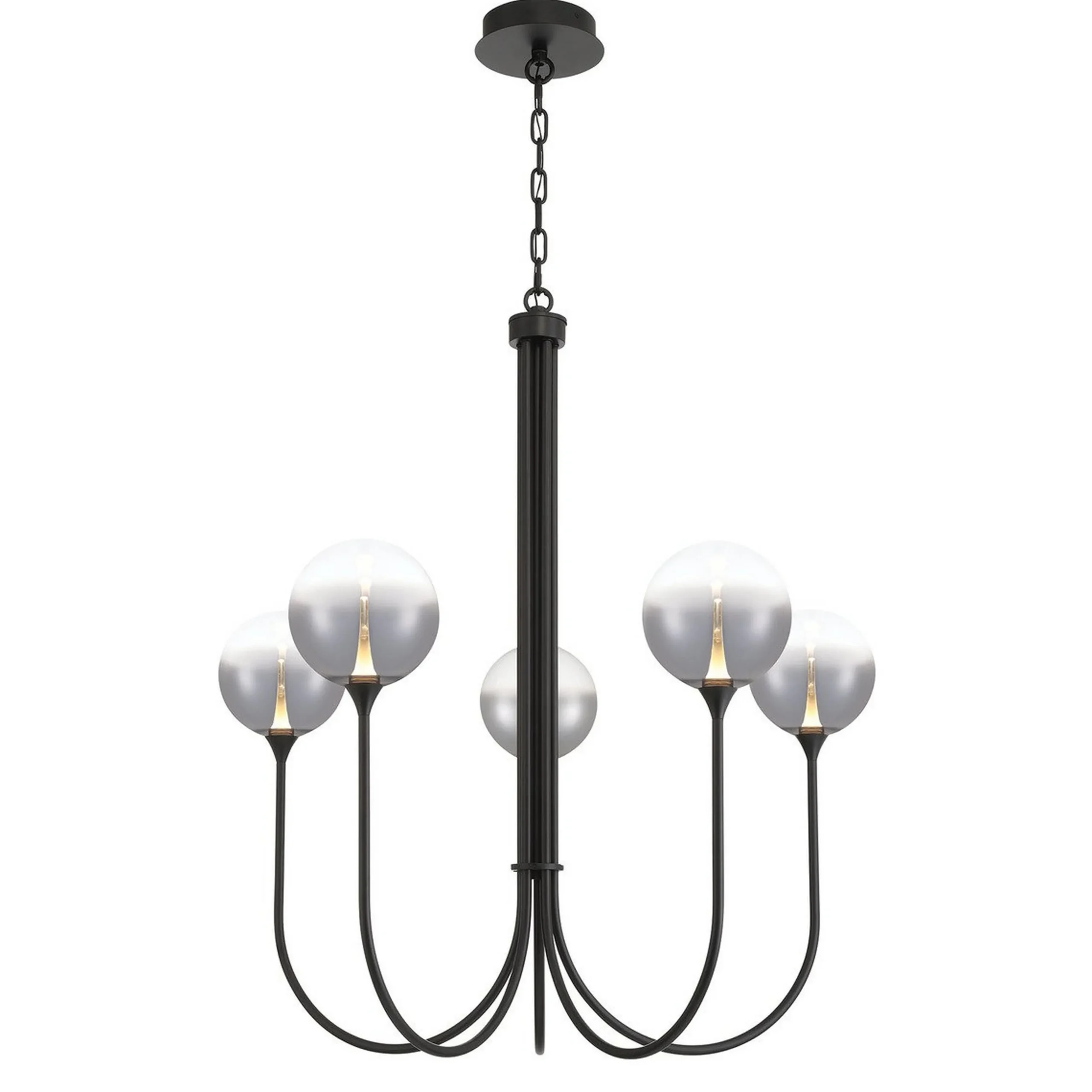 Pavane LED Chandelier - Smoke
