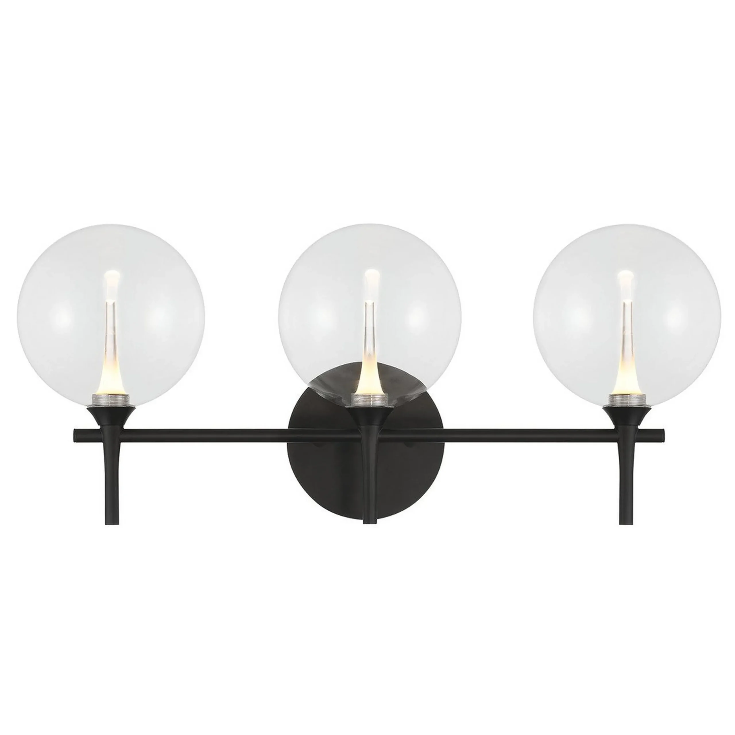 Pavane LED Vanity Light - 3 Light - Clear