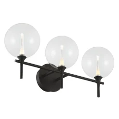 Pavane LED Vanity Light - 3 Light - Clear