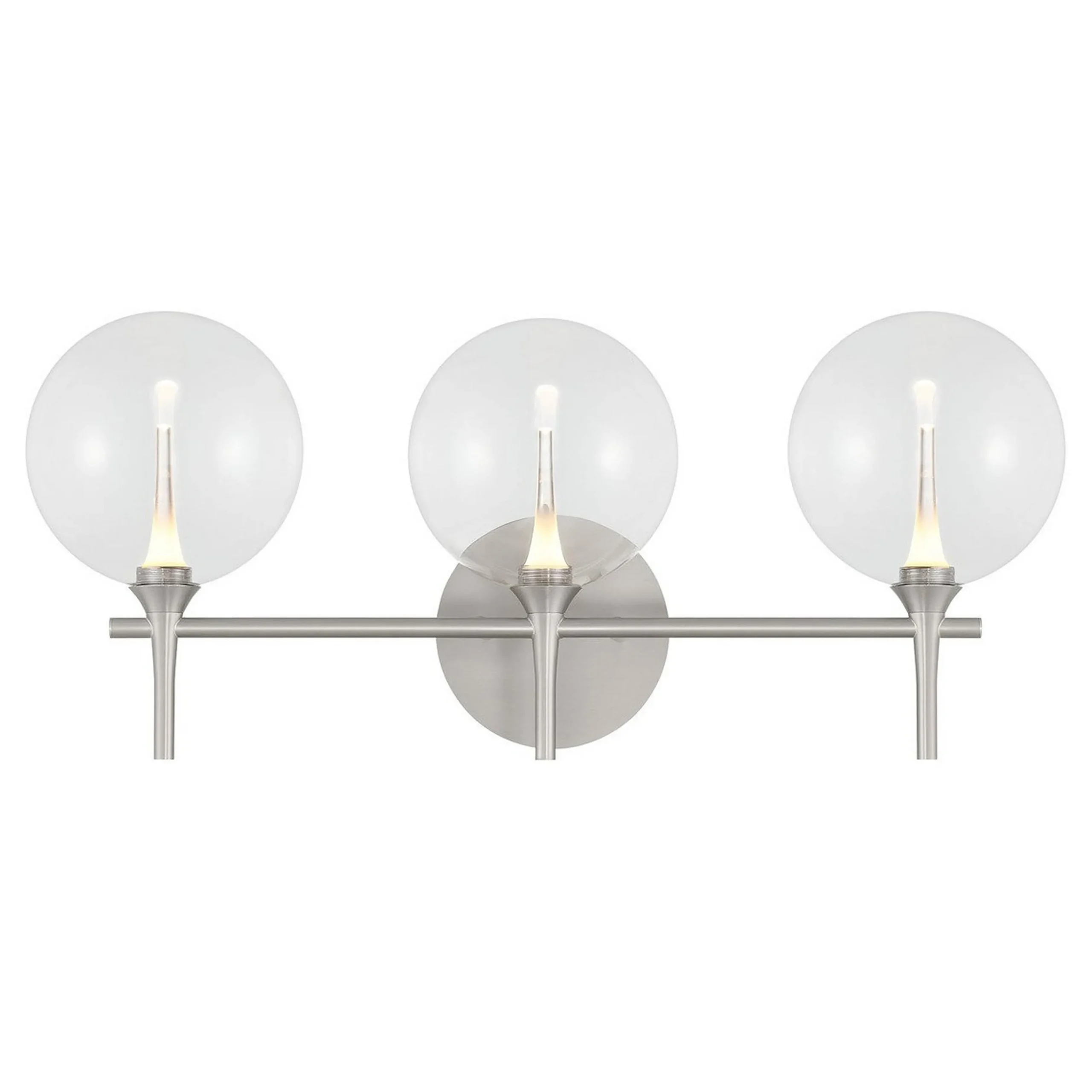 Pavane LED Vanity Light - 3 Light - Clear