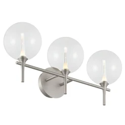 Pavane LED Vanity Light - 3 Light - Clear