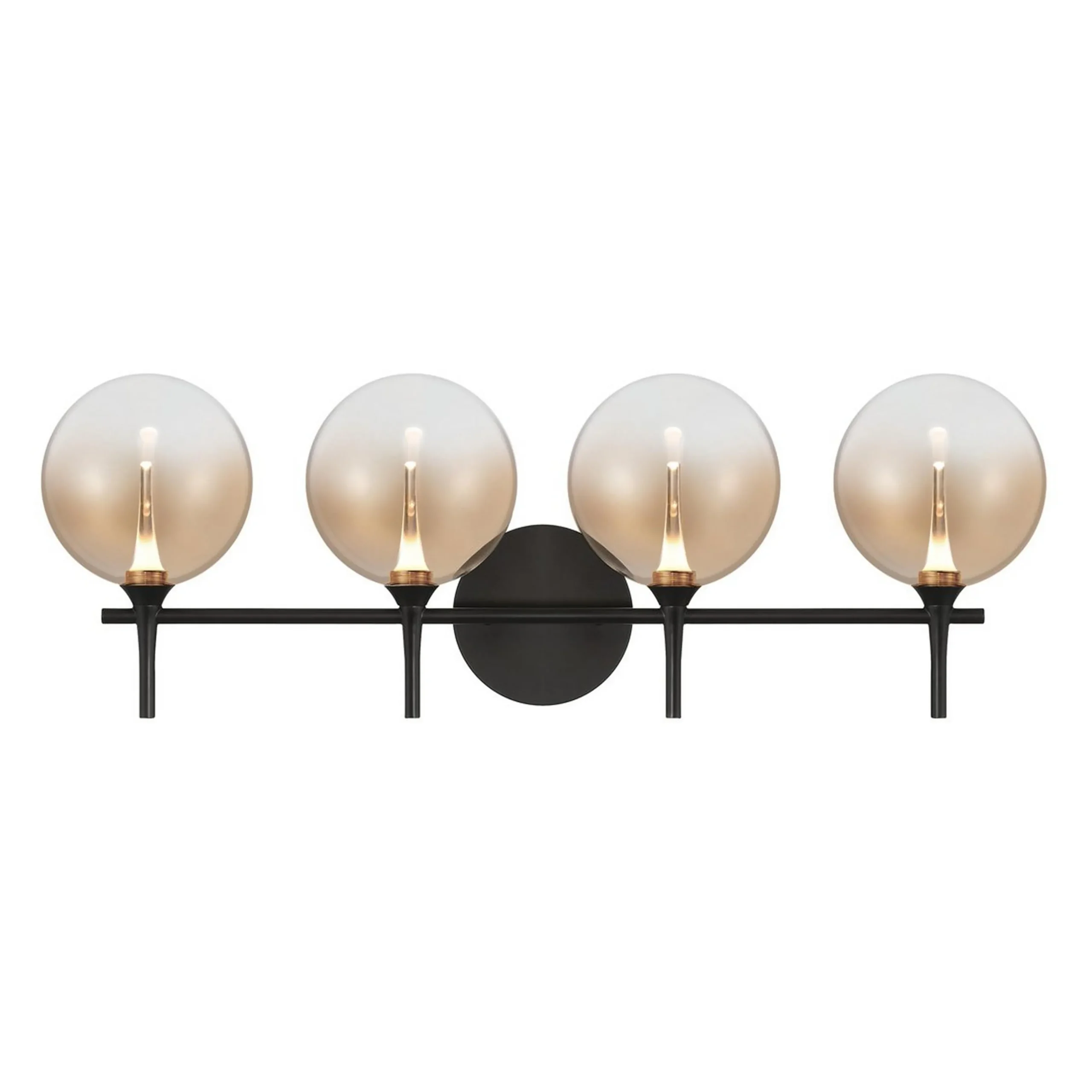 Pavane LED Vanity Light - 4 Light - Amber