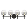 Pavane LED Vanity Light - 4 Light - Smoke