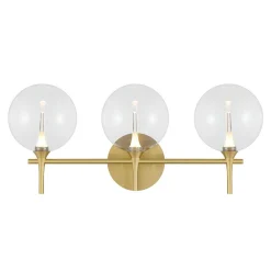 Pavane LED Vanity Light - 3 Light - Clear