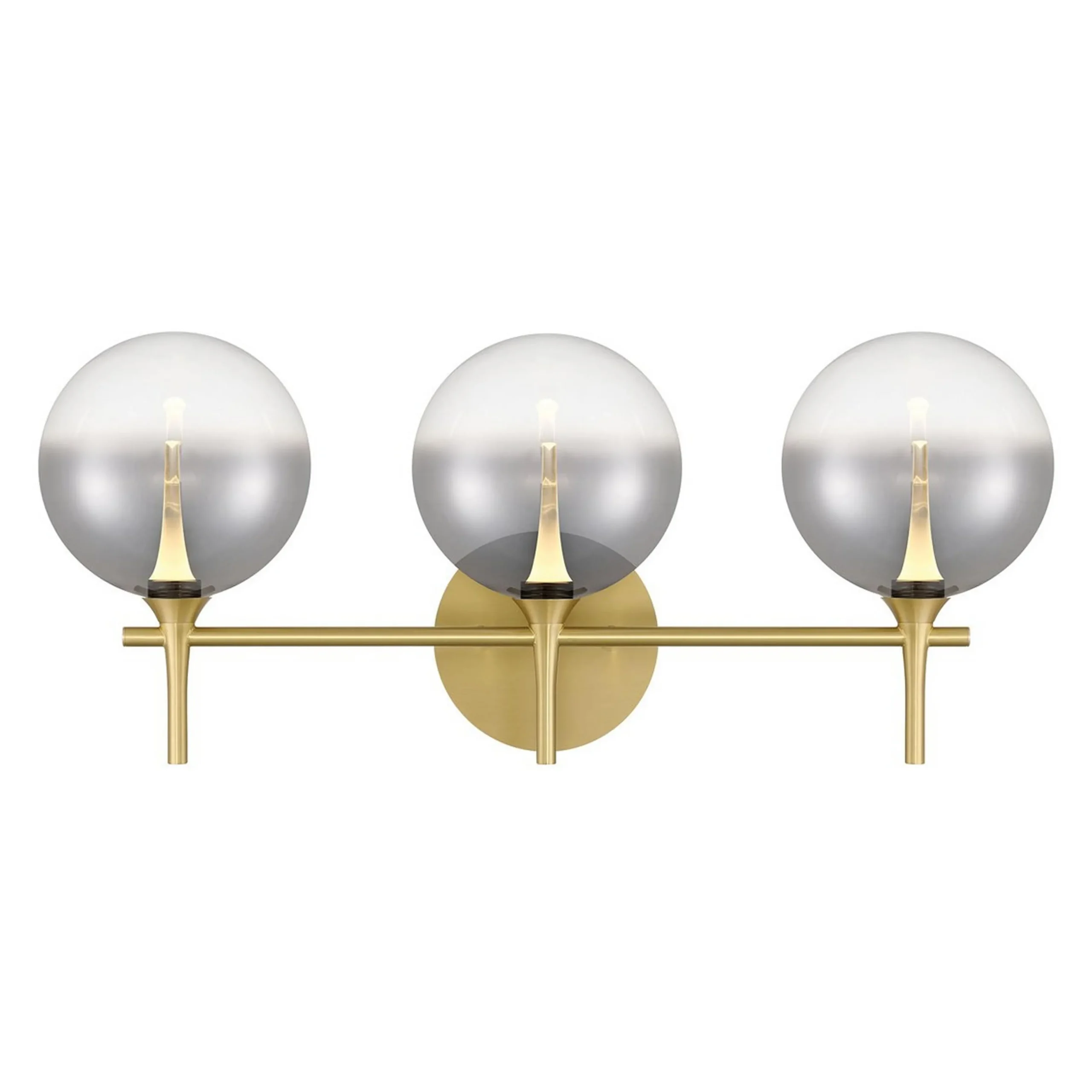 Pavane LED Vanity Light - 3 Light - Smoke