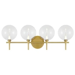 Pavane LED Vanity Light - 4 Light - Clear