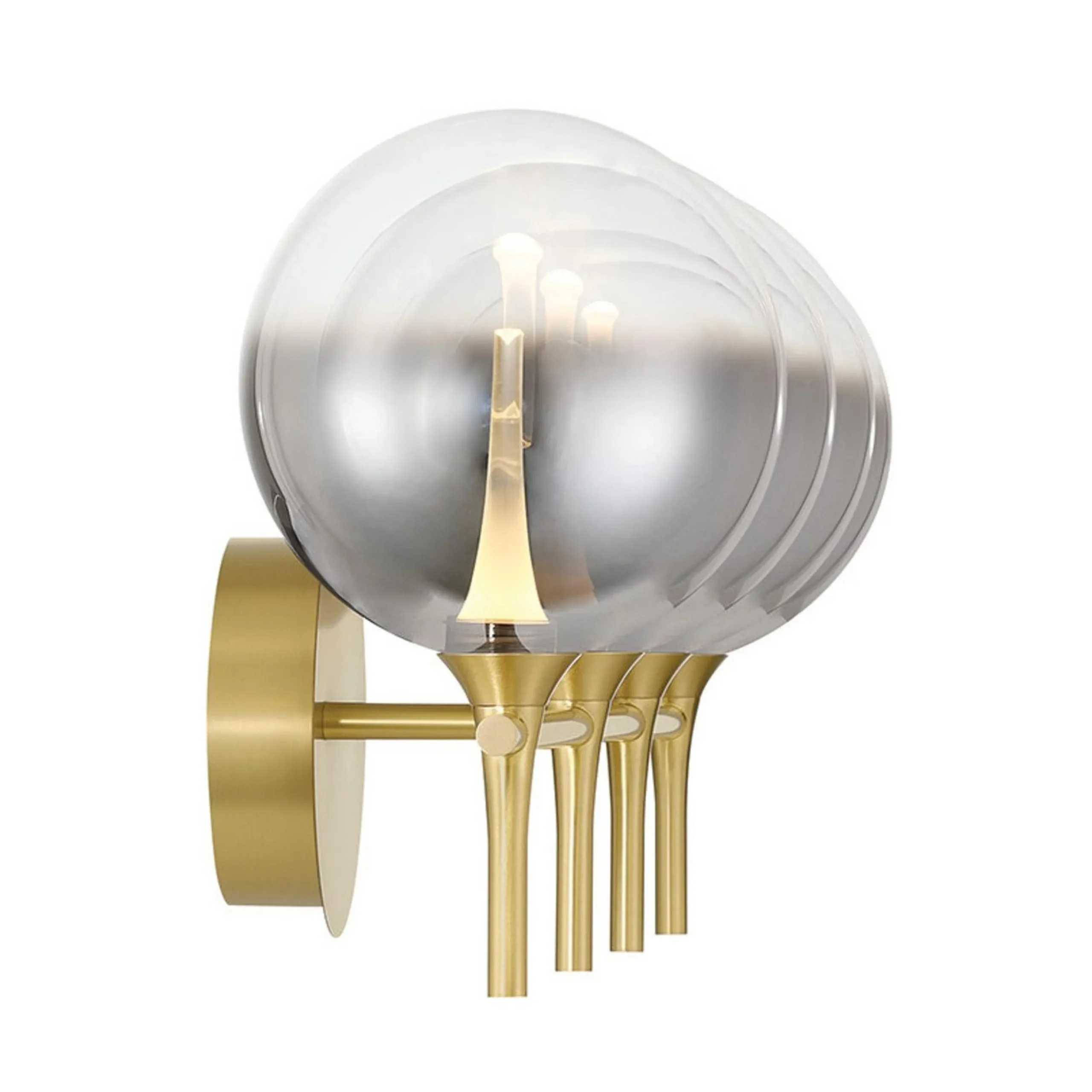 Pavane LED Vanity Light - 4 Light - Smoke