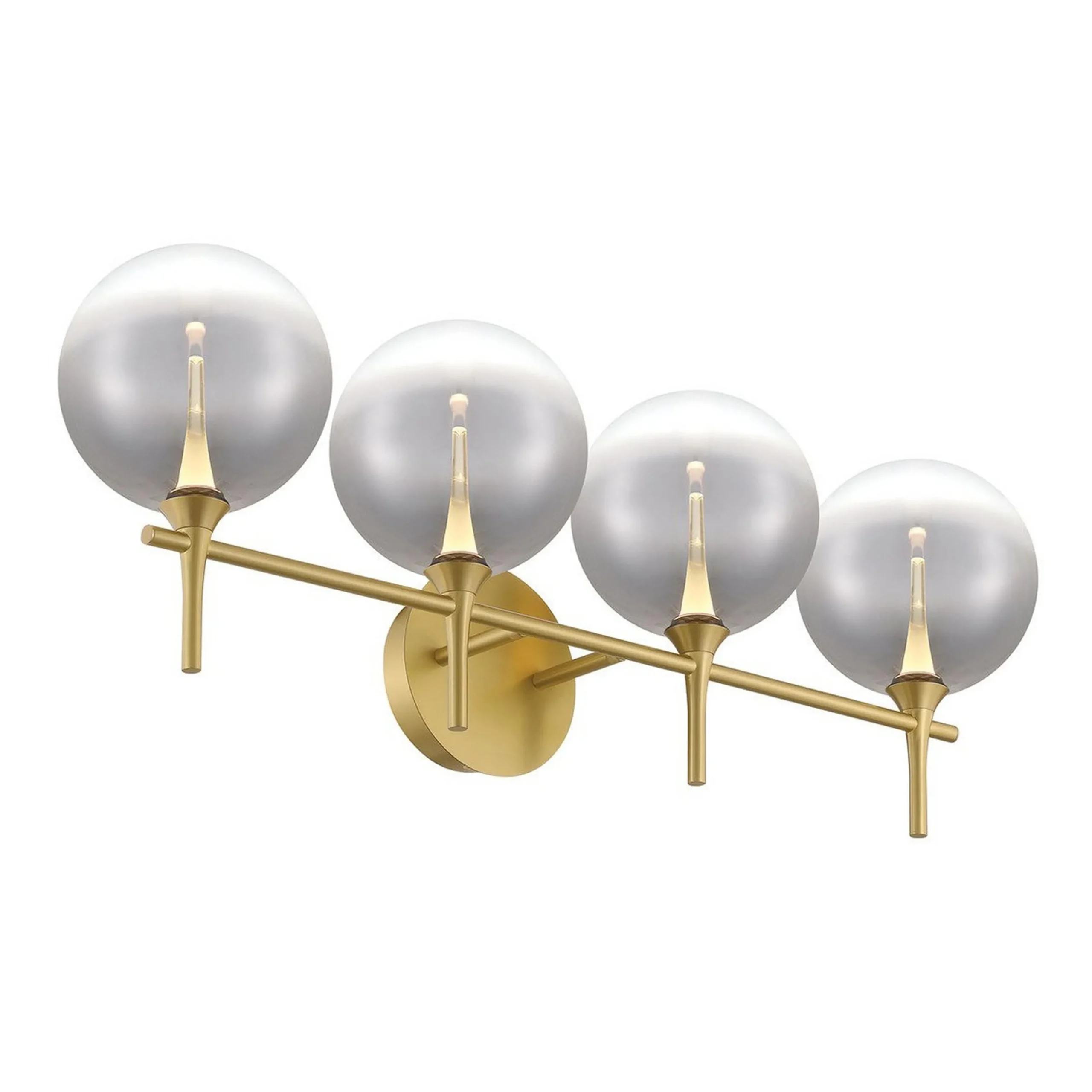 Pavane LED Vanity Light - 4 Light - Smoke
