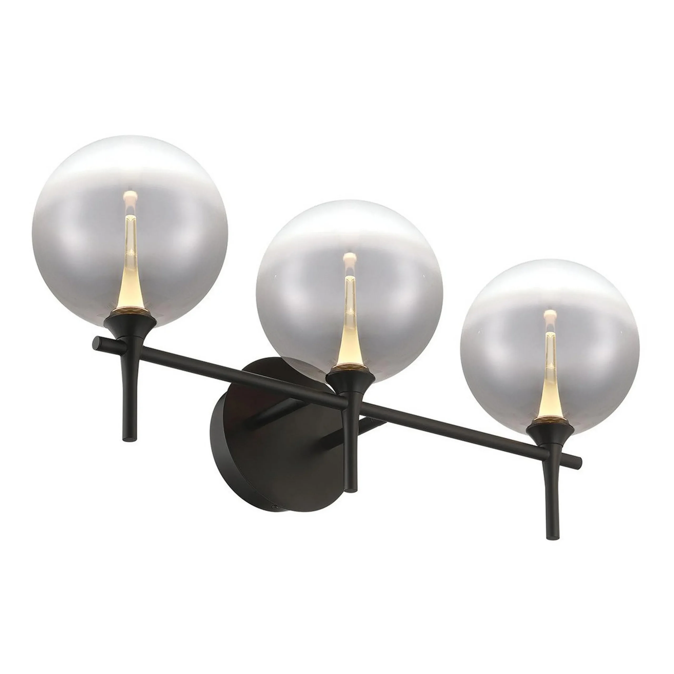 Pavane LED Vanity Light - 3 Light - Smoke