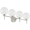 Pavane LED Vanity Light - 4 Light - Clear