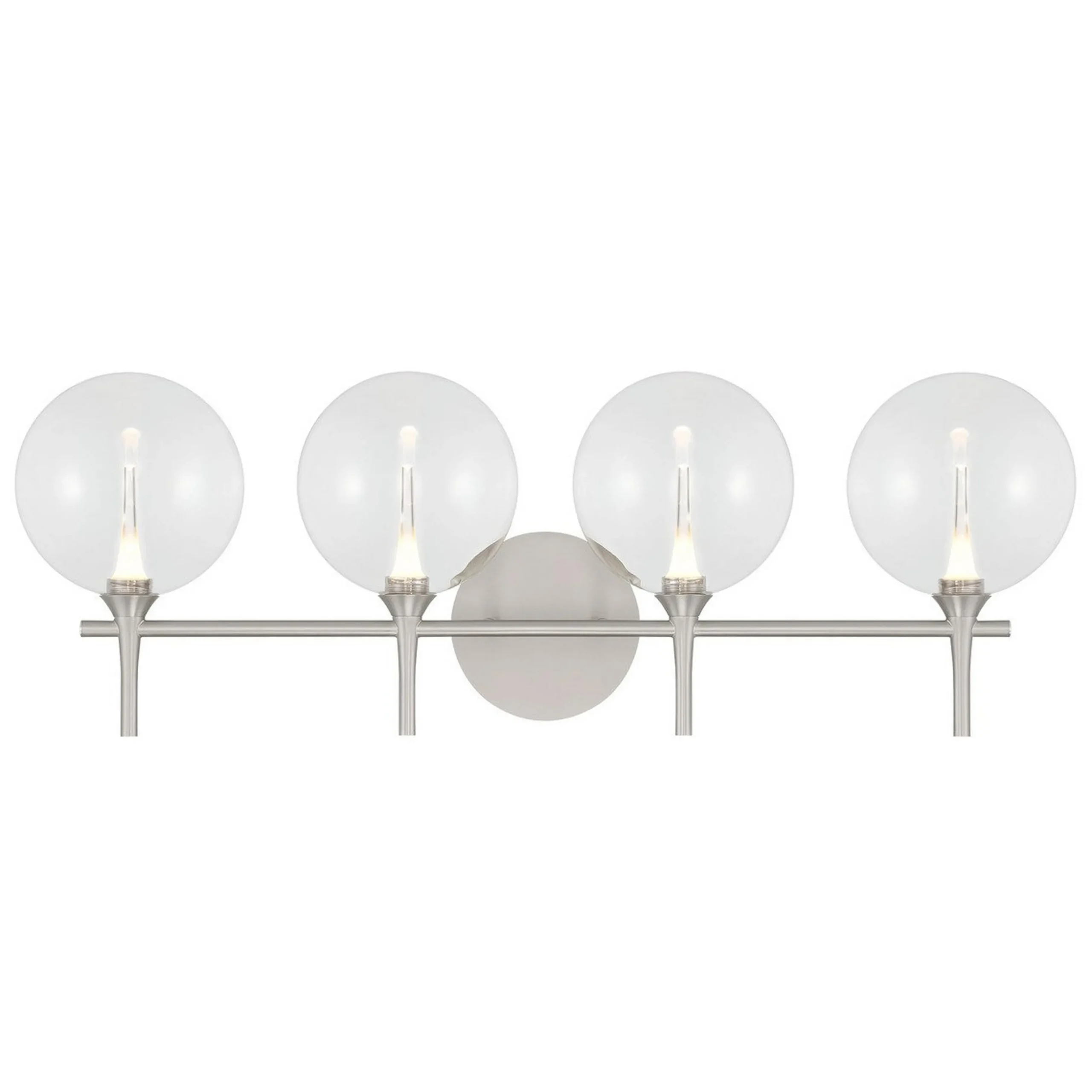 Pavane LED Vanity Light - 4 Light - Clear